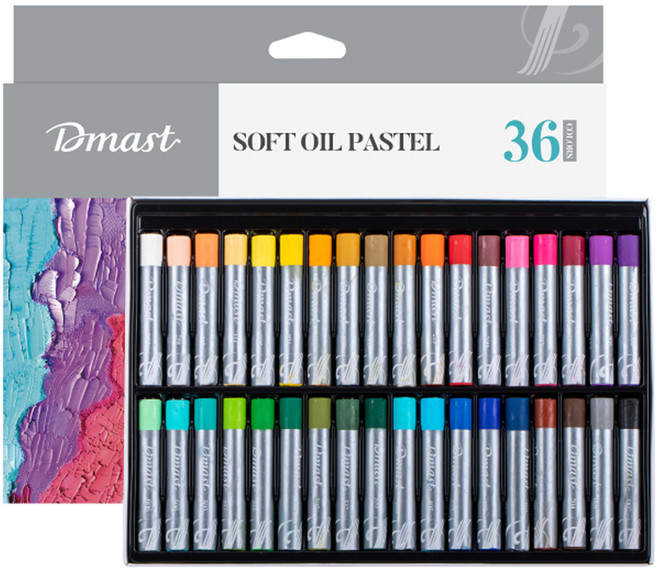 디마스트 오일 파스텔 전문가용 세트, 36색, 1세트