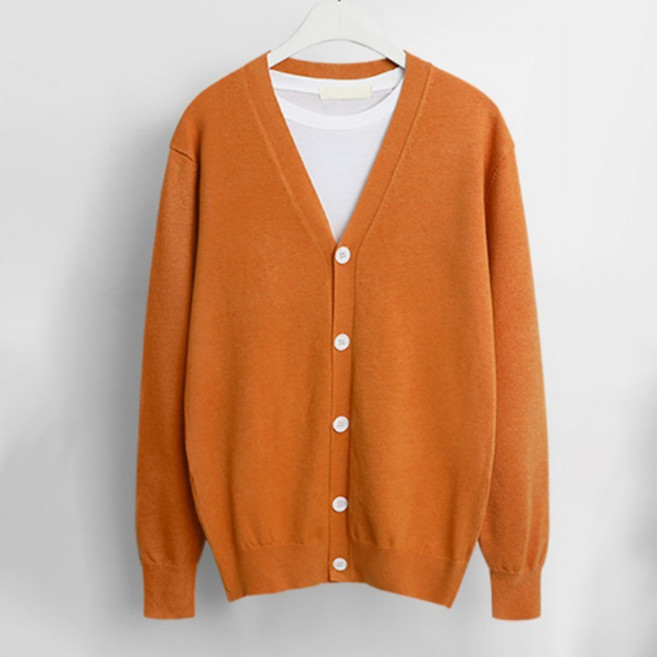 엠엔씨 남녀공용 캐시비스코스 토템 브이넥 가디건 MDCD121OC