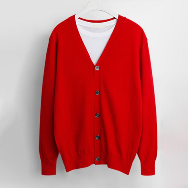 엠엔씨 남녀공용 캐시비스코스 토템 브이넥 가디건 MDCD121OC