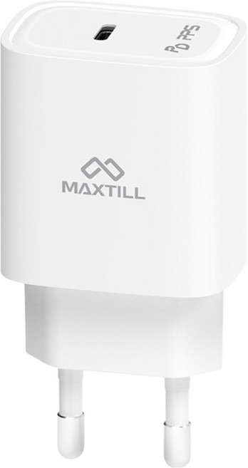 맥스틸 C타입 PD 고속 충전기 20W GM-TC1P20C, 1개