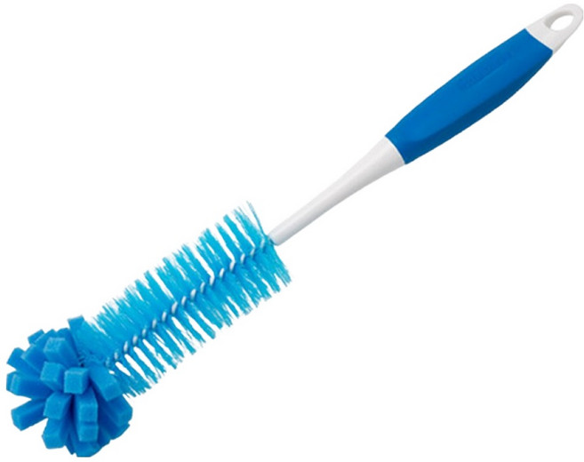 월드크린 거품 병솔, 블루, 1개