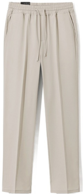 남녀공용 심플 세미와이드 밴딩 슬랙스 MDIP196SJ