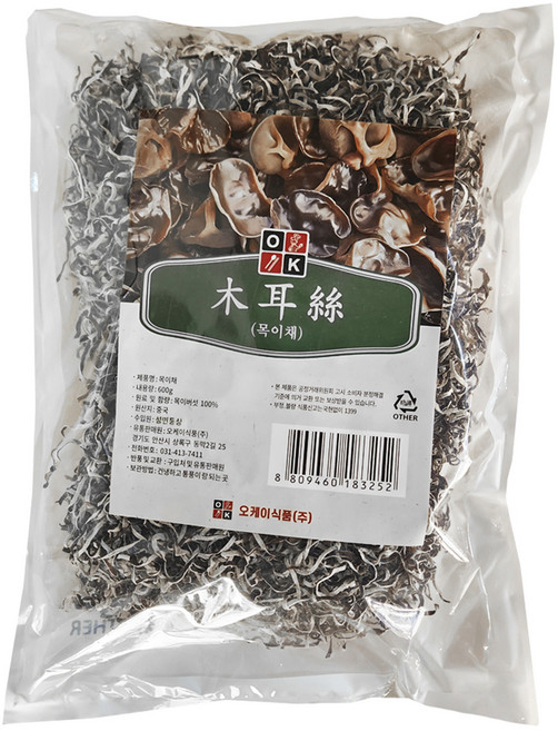 오케이식품 건목이채, 1개, 600g