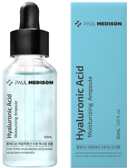 폴메디슨 히알루론산 수분 부스팅 앰플, 1개, 30ml