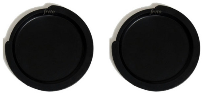 프레토 기타 사운드홀 커버 실리콘 소음방지 울림통 캡, 2개