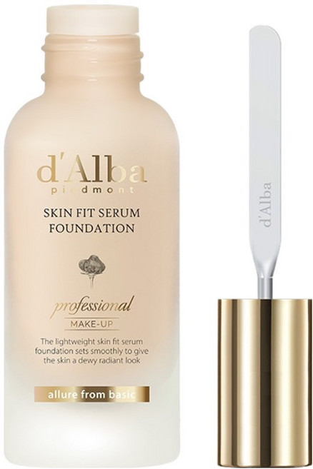 달바 스킨 핏 세럼 파운데이션 스파츌라 40ml, 1개, 21호