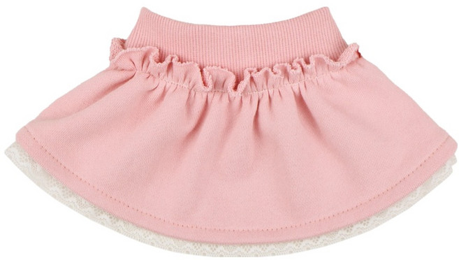 그루밍독 강아지 풍선껌 레이스 치마, PINK, 1개