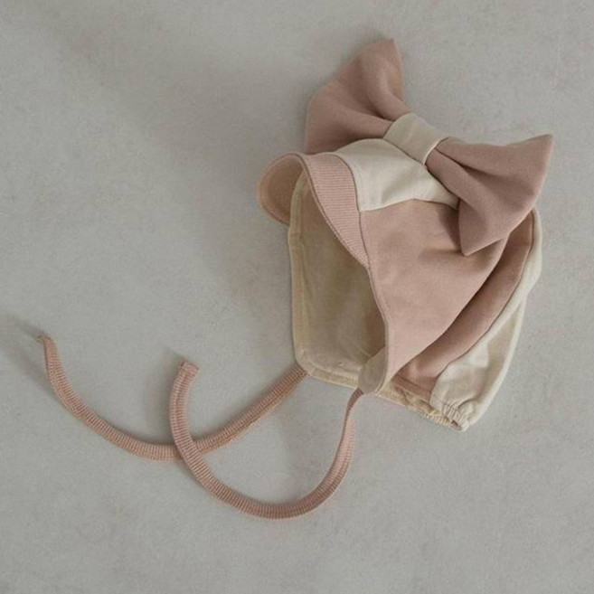 피카부 여아용 점핑 리본보넷