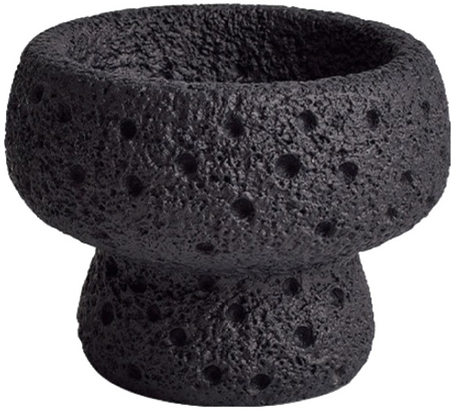 탑피아 아기자기한 캔들홀더 L, 다크블랙