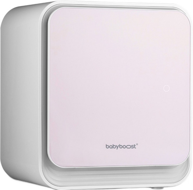 베이비부스트 유아용 스마트 UVC LED 젖병살균기 BBE2003A, 베이비핑크