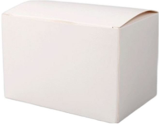 천운패키지 조각케익박스 별소, 1묶음(50개), 화이트, 50개