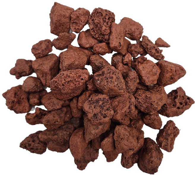 가든잇 프리미엄 화산석 현무암 송이석 레드 20-30mm, 15kg, 1개