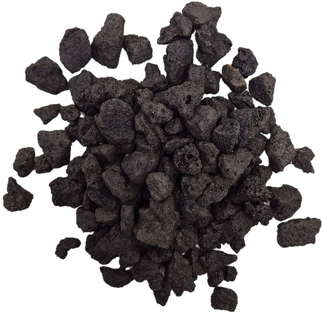 가든잇 프리미엄 화산석 현무암 송이석 블랙 10-20mm, 1개, 15kg