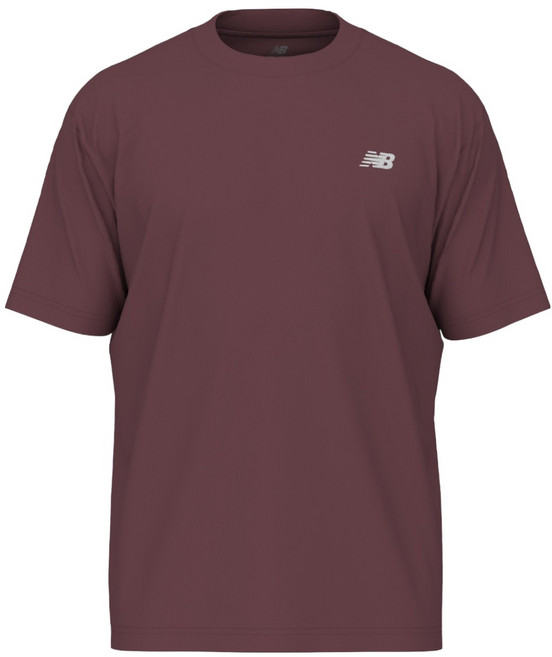뉴발란스 남녀공용 스포츠 에센셜 스몰 로고 반팔 티셔츠 NBNEFB2003