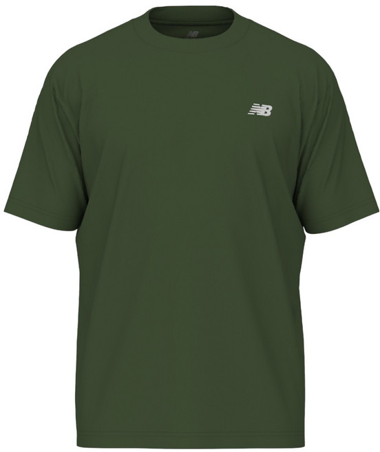 뉴발란스 남녀공용 스포츠 에센셜 스몰 로고 반팔 티셔츠 NBNEFB2003