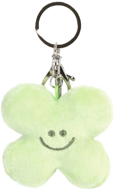 행운 네잎클로버 깔끔이 키링