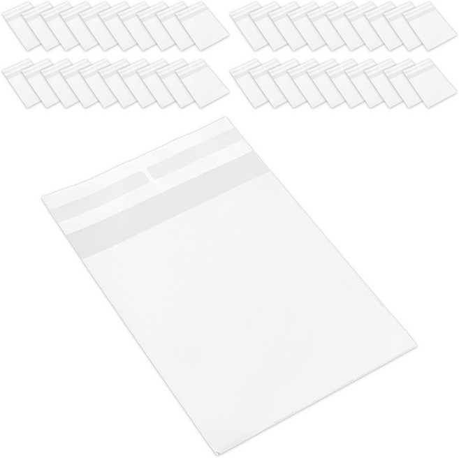 제이팩토리 두꺼운 쿠키 다용도 투명 opp 접착 봉투 10 x 15cm, 100개입, 1개