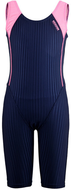 쿠기어드벤쳐 여아용 반전신 실내수영복 KG-S2514