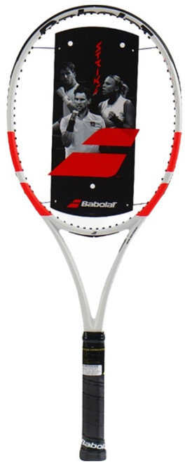 바볼랏 퓨어 스트라이크 98 라켓, PURE STRIKE, 1개, White + Red + Black
