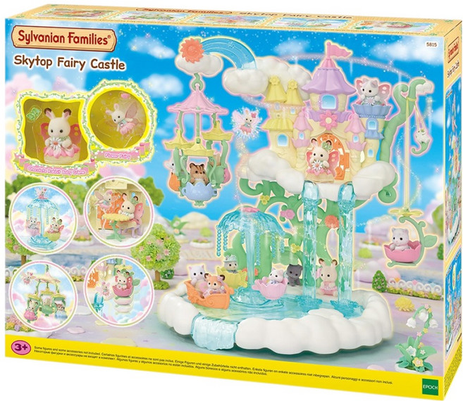 실바니안패밀리 하늘의 동화 요정 캐슬 피규어 5815, 1개
