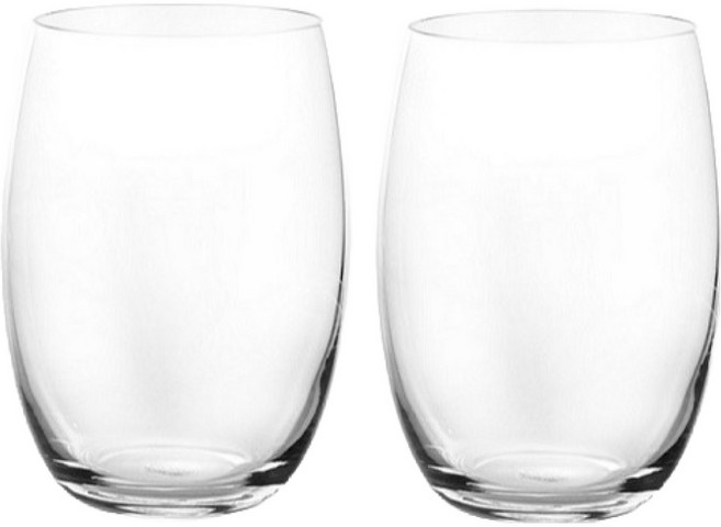 오션글라스 메디슨 하이볼잔 390ml, 투명, 2개