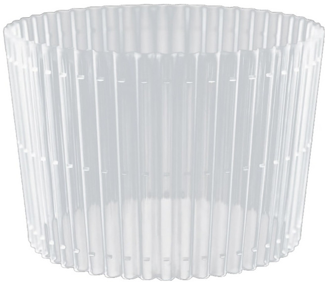 모던앳 일회용 테이크아웃 투명 에어 컵홀더, 1개, 100개입