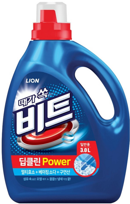 비트 딥클린파워 일반용 액상세제 본품, 3L, 1개