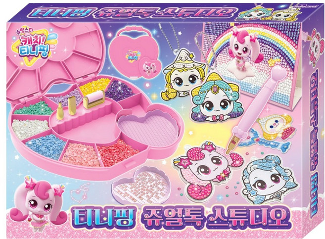 캐치티니핑 쥬얼톡 스튜디오, 혼합색상, 1개