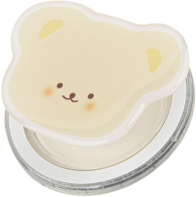 구스페리 맥세이프 동물 아크릴 스마트톡, 28수줍은곰돌이, 1개