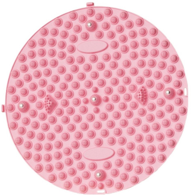 원티크 발마사지 지압매트, 1개, 핑크
