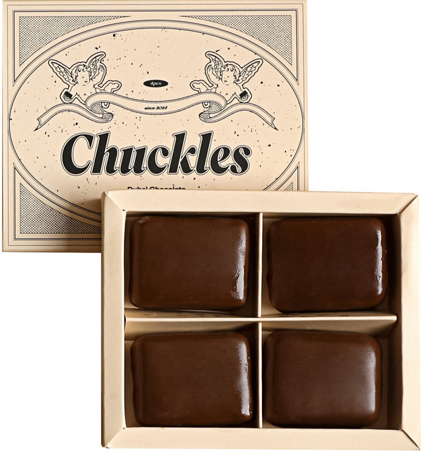 처클스 두바이 초콜릿 4p, 100g, 1개