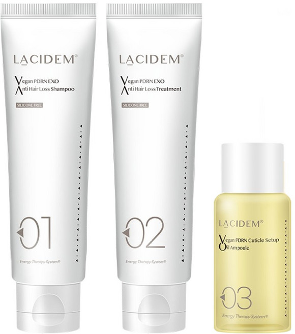 라시뎀 에너지 테라피 시스템 헤어 트레블 키트 세트, 1세트