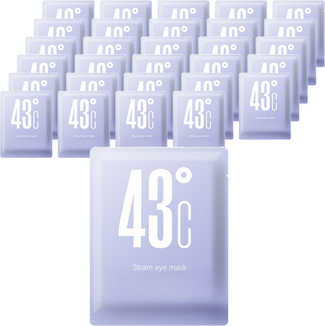 원티크 일회용 찜질 온열 안대 라벤더, 30개입, 1세트