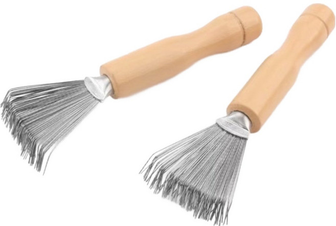 사부작마켓브러쉬 크리너, 2개, 혼합색상