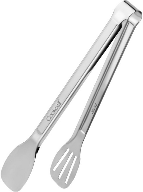 쿡셀 주방용 스테인리스 스틸 다용도 집게, 스텐, 1개
