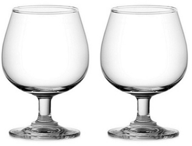 오션글라스 투명 클래식 브랜디잔, 340ml, 2개