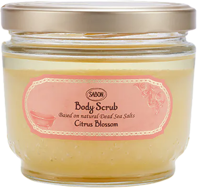 SABON 全新升級 身體磨砂膏 橙花漫舞, 600g, 1罐