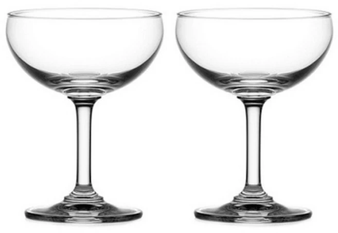 오션글라스 클래식 샴페인잔, 200ml, 2개 - 쿠팡