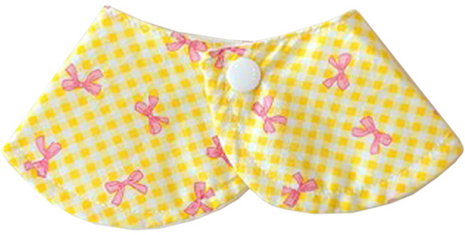 코코스튜디오 반려동물 리본 피크닉 케이프, 옐로우, 1개