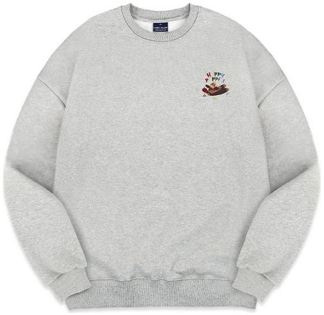 엘런아시 해피퍼피즈 오버핏 맨투맨