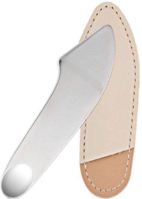 아이코어스 스테인레스 투웨이 메이크업 스파츌라, 1개