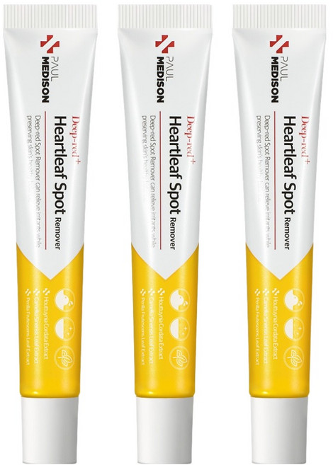 폴메디슨 딥레드 어성초 스팟 리무버, 3개, 25ml