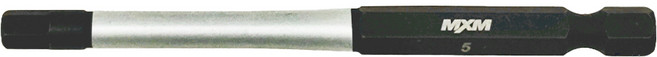 MXM TOOLS 抗衝擊單頭六角型起子頭 MB26055 89 x 5mm 5支, 1組