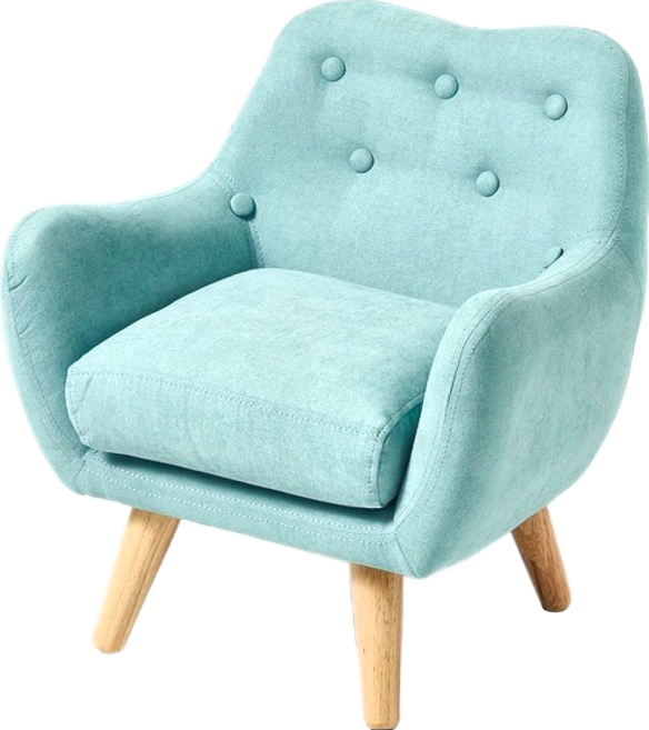 bunnyTICKLES 52 x 49 x 43cm 薄荷綠 兒童沙發