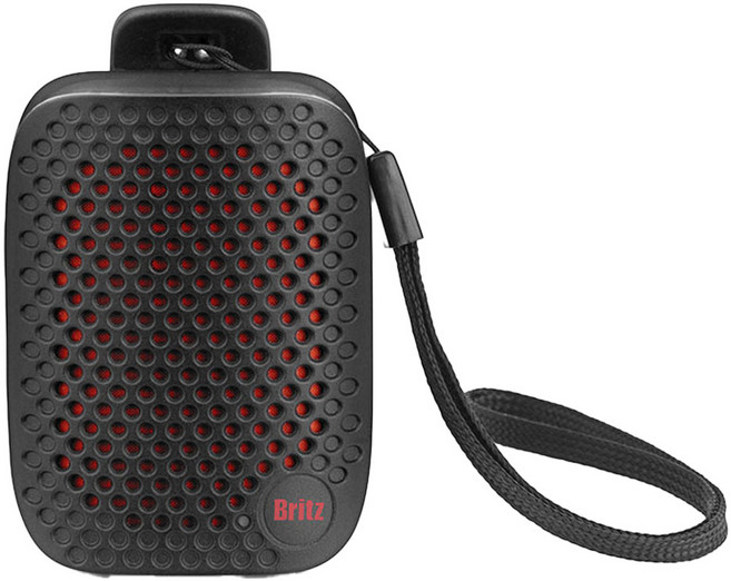 브리츠 웨어러블 블루투스스피커, BZ-WK1, 블랙
