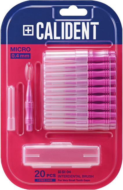 칼리덴트 치간칫솔 마이크로, 0.4mm, 20개입, 1개