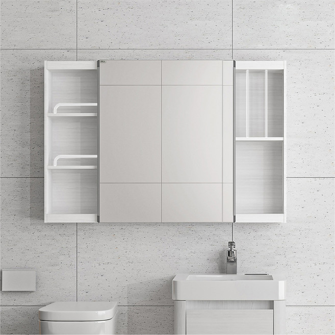 모카바스 모던 슬라이드장 방문설치, 워시화이트, 1개