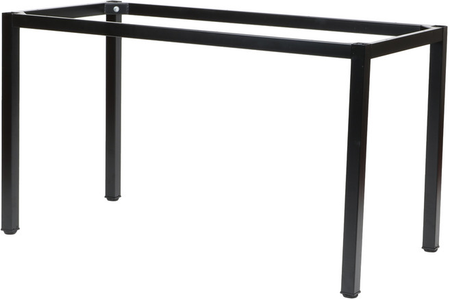 도리퍼니처 40각 철제 프레임 120 x 75 x 68 cm, 블랙