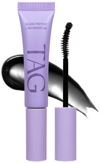 TAG 블랙 틴팅 래쉬 부스터 마스카라 세럼, 1개, 9ml