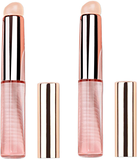 엣지프로 실리콘 립스틱 브러쉬, 2개, 로즈핑크